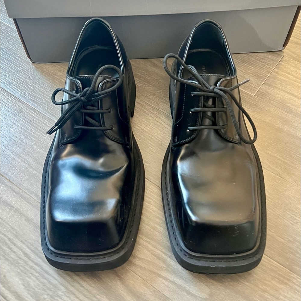 Balenciaga Inspector Derby Shoes 40mm w/ Box